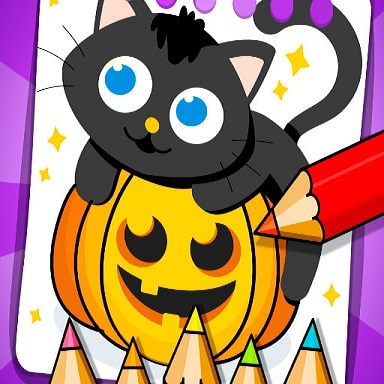 Play online Halloween Coloring Games on friv5.me!