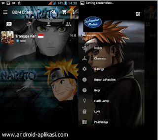 Download BBM Mod Naruto Apk v2.12.0.9 Apk Mod Clone Terbaru