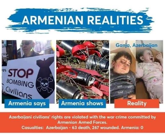 Armed forces of Armenia targeting civilian population, private houses in Azerbaijan