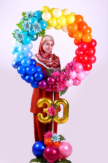 Zahraa Jawad, CBA, of Forever Balloons Boutique in Beirut, Lebanon.