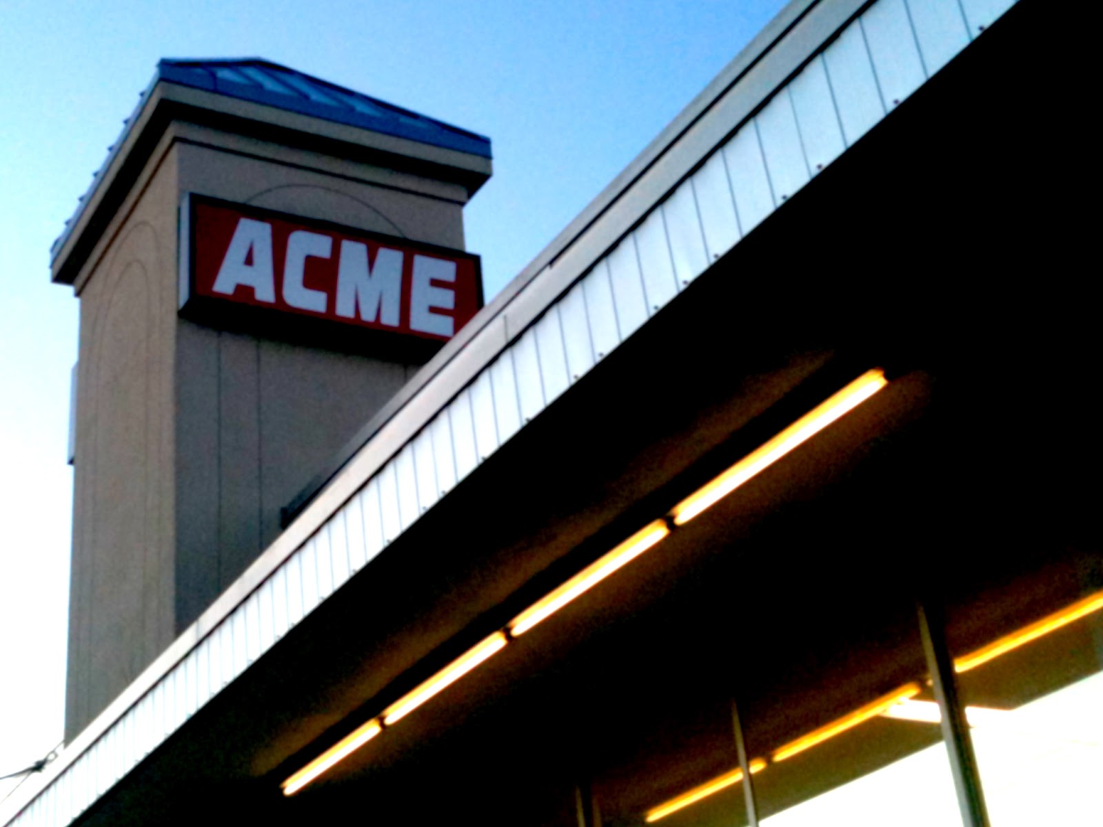 Go see this Acme. Who knows how much longer it will be around. I 