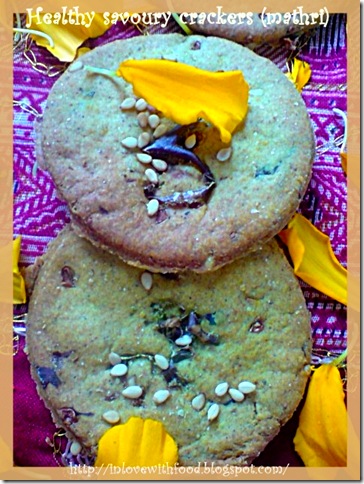 healthy savoury crackers