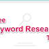 How To Best Keyword Research free Fast Tools