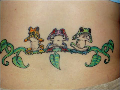 japanese tattoo gallery and tribal tattoo gallery: Frog Tattoos