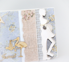 handmade pregnancy album journal