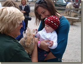 paige and the bunny