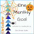 One Monthly Goal :: October 2019 Update