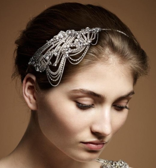 Bridal Hair Pieces- Courtesy of Jenny Packham