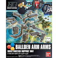 Bandai HG 1/144 BALLDEN ARMS ARMS Color Guide & Paint Conversion Chart