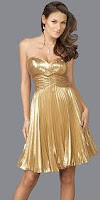 Gold Prom Dress