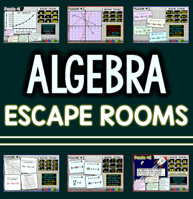 Algebra Escape Rooms
