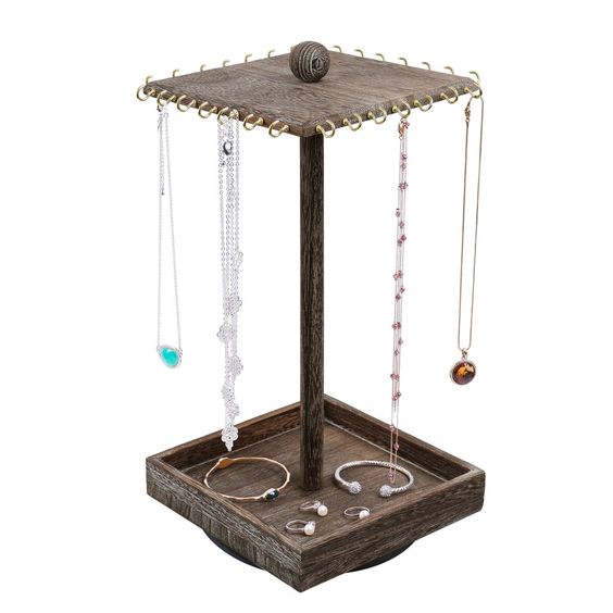 #WD2627-CF Rotating Jewelry Organizer