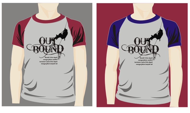  Gambar  Kaos  Gathering Bikin Sablon Inyong Desain  Outbound 