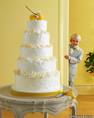 Wedding Cakes With Fresh Lemon