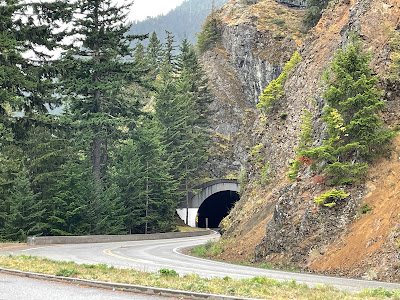 steep slopes and short tunnels