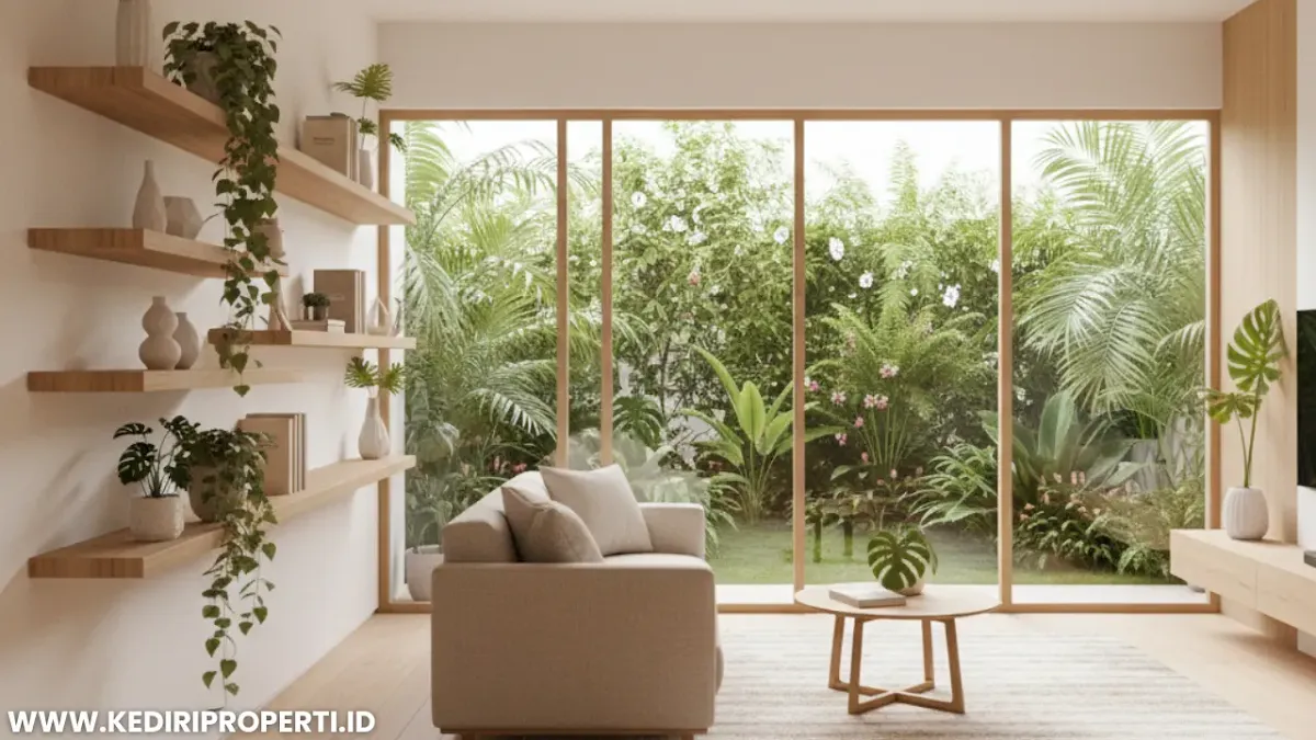 Interior rumah tropis