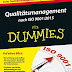 Herunterladen Qualitätsmanagement nach ISO 9001:2015 für Dummies Bücher
