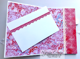 Nigezza Creates with Stampin' Up! to make a Mini Album with Woven Threads DSP