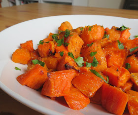 Roasted Sweet Potato Salad with Lime & Honey