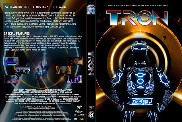 Tron DVD Cover | Cover Addict - Free DVD, Bluray Covers ...