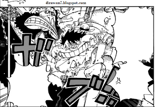 One Piece Versi Teks Bergambar Chapter 842 Kekuatan Kekenyangan