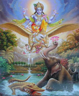 vishnu gajendra moksha