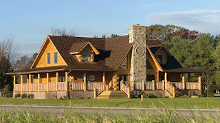 Log Cabin Kit of the Sweetwater Log Home Model