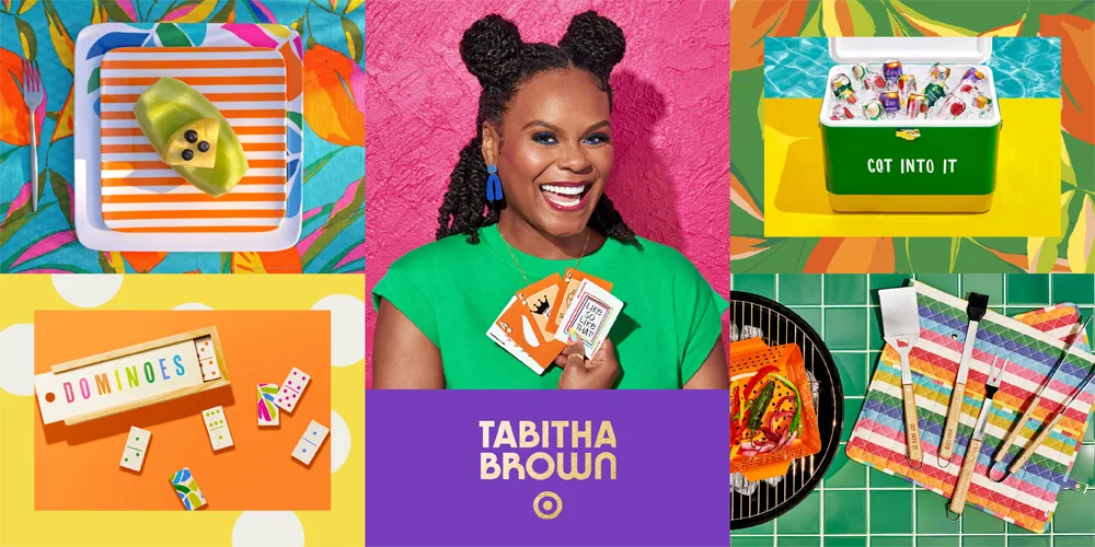 Tabitha Brown's 4th Target Collection Focus on Family Gatherings and Outdoor Fun