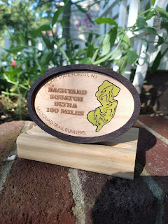 Beast Coast Trail Running Scott Snell The 100 mile buckle designed and crafted by Race Director Kim Levinsky.