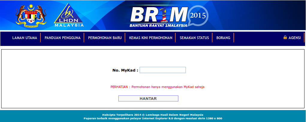 5 Tips Untuk Anda Mendaftar eBR1M 2015 Secara Online