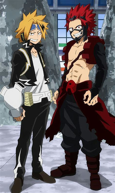 Kaminari y Kirishima; Kirikami