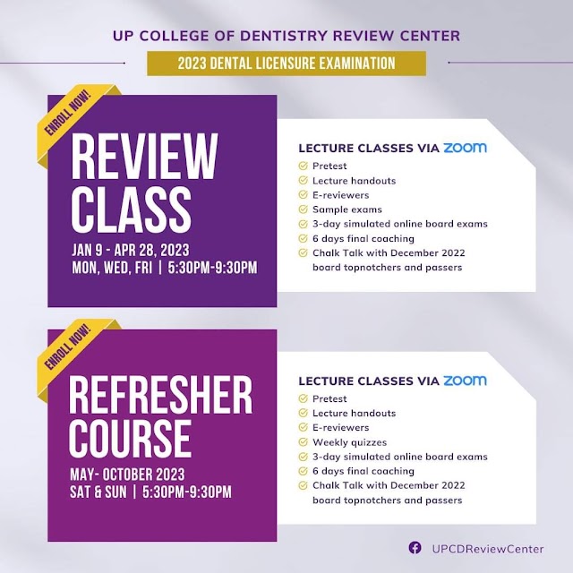 UPCD Review Class and Refresher Course