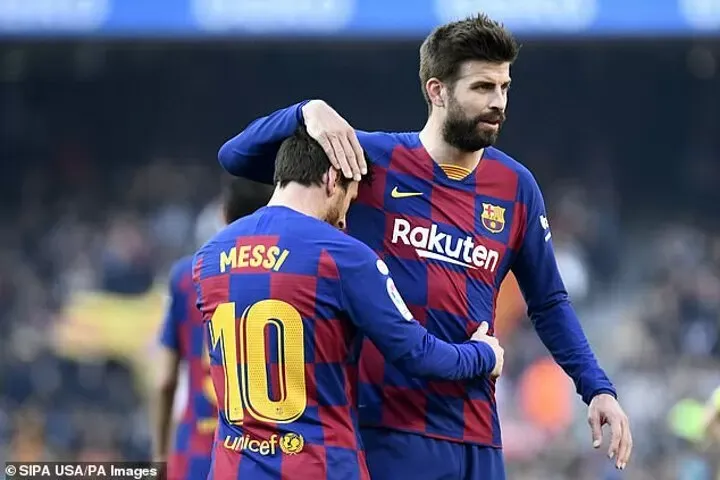 Pique admits Barcelona dressing room has been 'broken' by Messi leaving '