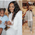 Adorable Family Photos Of Davido, Chioma And Ifeanyi