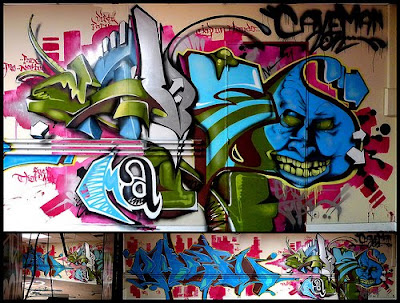 graffiti art, 3D letters