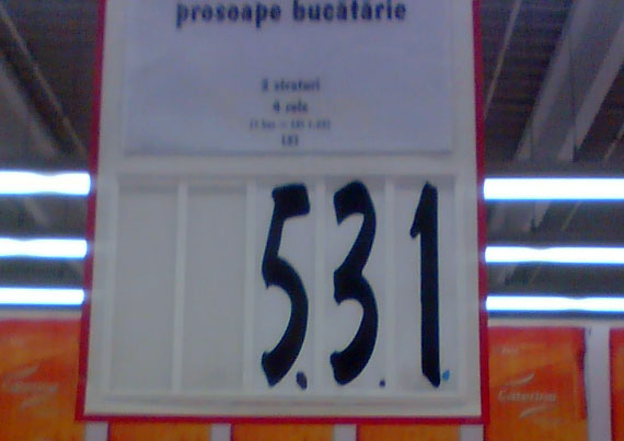 Preţuri în Kaufland
