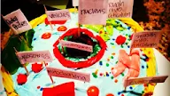 Animal Cell Project Cake / Edible Plant Cell Project Cake Florida Science Flickr / The best science projects are the ones you can eat!