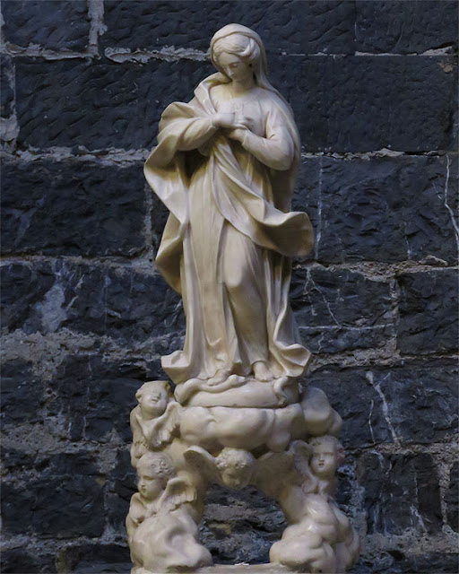 Immacolata by Pierre Puget (attributed), church of the Saints Cosma and Damian, Genoa