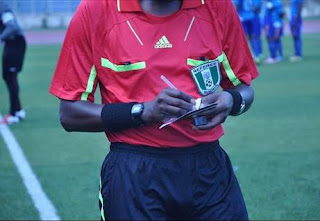 Katsina Referee Abdullahi Shuaibu 