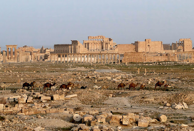Kota kuno Palmyra sebelum perang