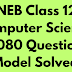 NEB Class 12 Computer Science 2080 Question Model Solved: A Guide