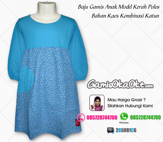 Grosir Baju Gamis Anak Modern Produksi Konveksi Oka Oke Solo