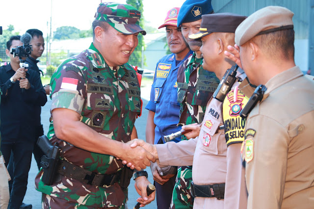 Pimpin Apel Pengamanan Kunker Wapres RI ke Kota Tanjungpinang, Danrem 033/WP Sampaikan Ini