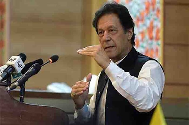 Nawaz Sharif sitting in London and inciting army to revolt: PM imran khan