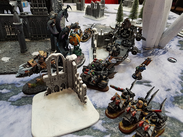 Warhammer 40k battle report - Maelstrom of War - Sealed Orders - 2000 points - Thousand Sons vs Dark Angels.