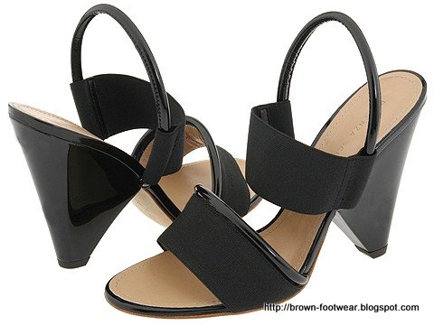 Brown footwear:brown-84292
