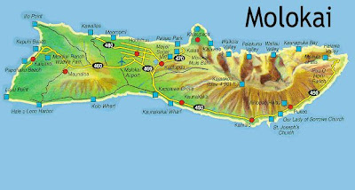 Molokai map to print out