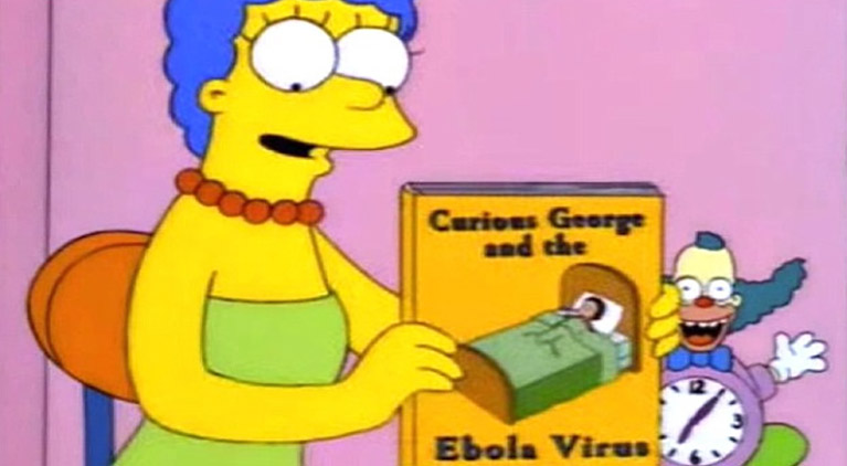 Misteri Virus Ebola yang Telah Diramalkan Serial The Simpsons