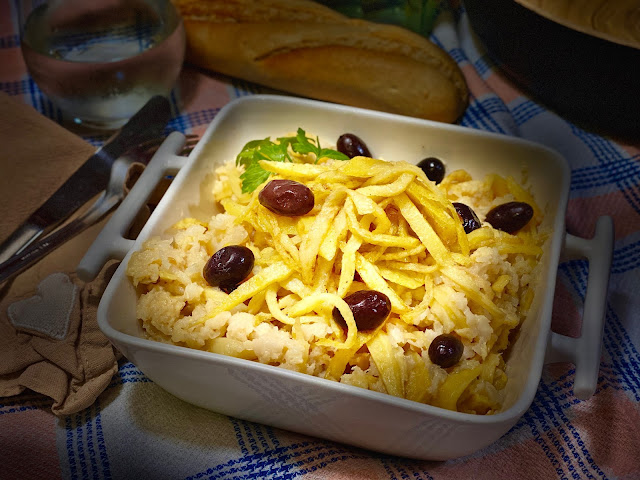 Bacalao à Bràs o balacao dorado, receta de aprovechamiento