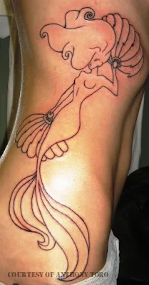 tatuajes de sirenas de mar